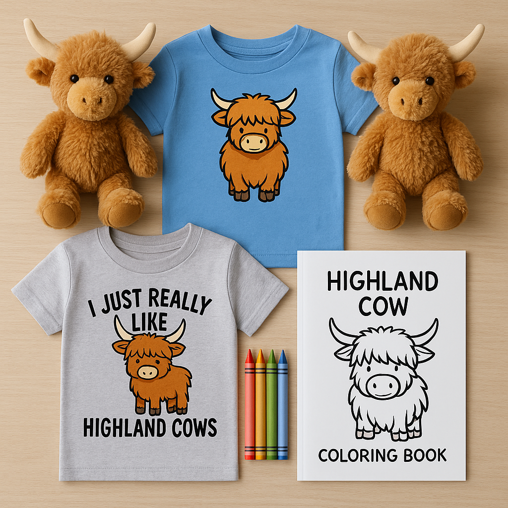 8 Best Highland Cow Gifts for Kids