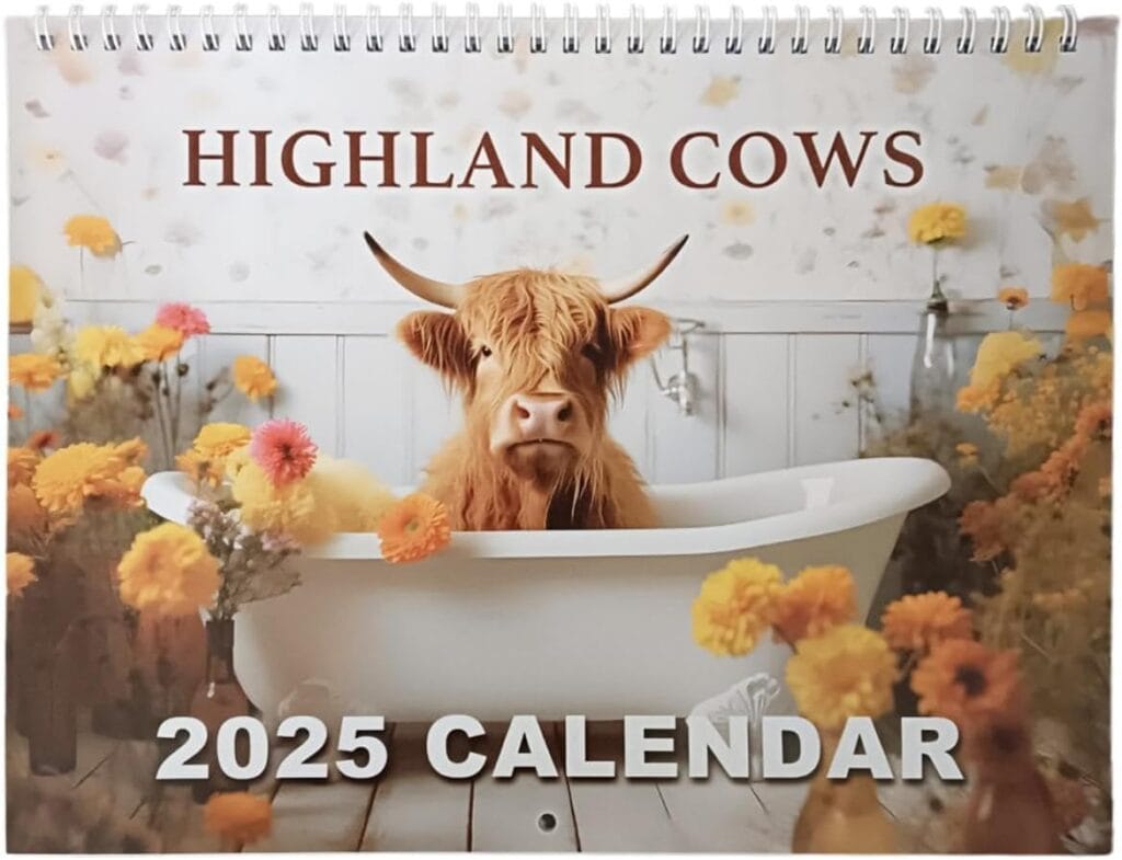 2025 Calendar bathtub