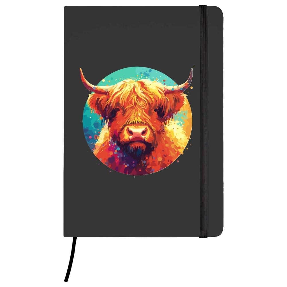 Highland Cow Hardcover Notebook