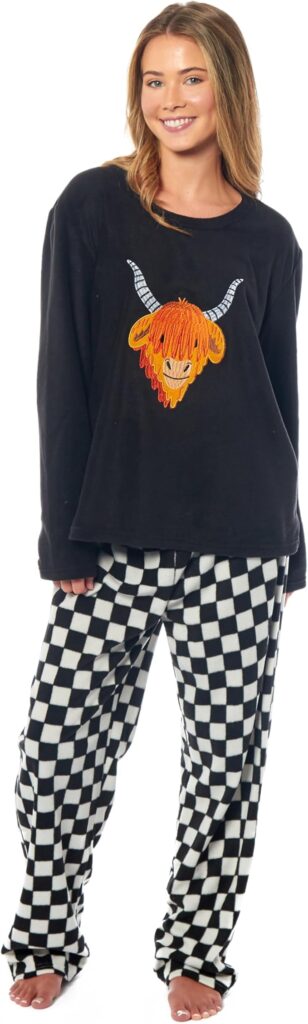 Highland Cow Pajama Set kids