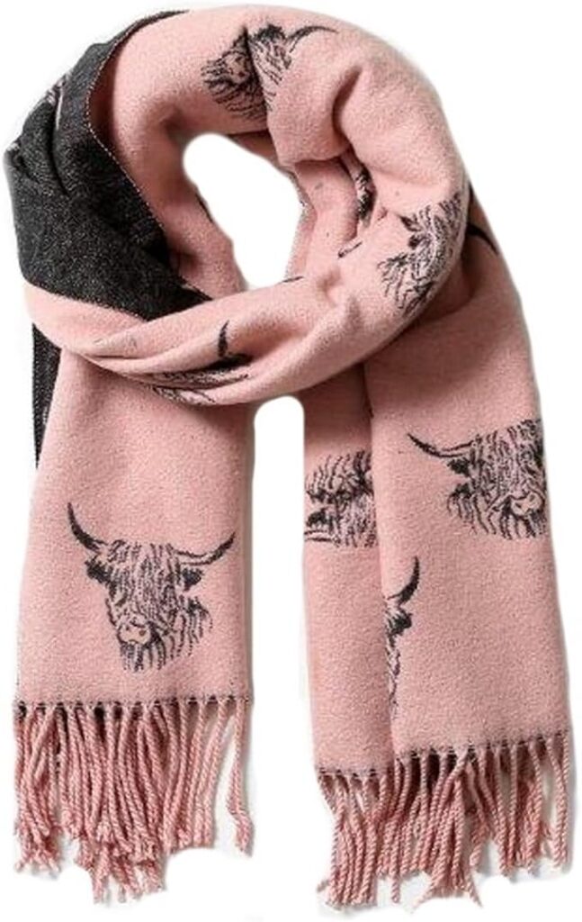 Highland Cow Scarf