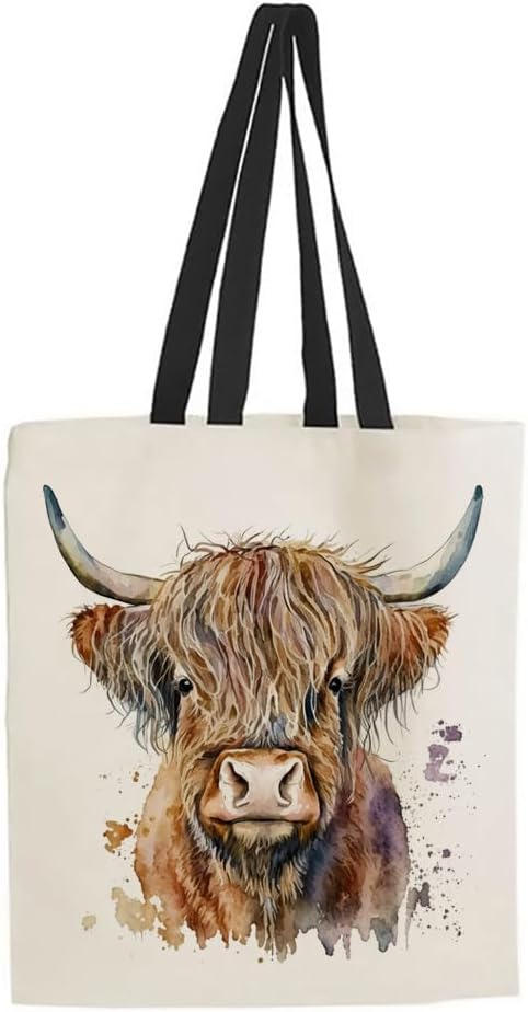 Highland Cow Tote Bag best highland cow gifts 2025