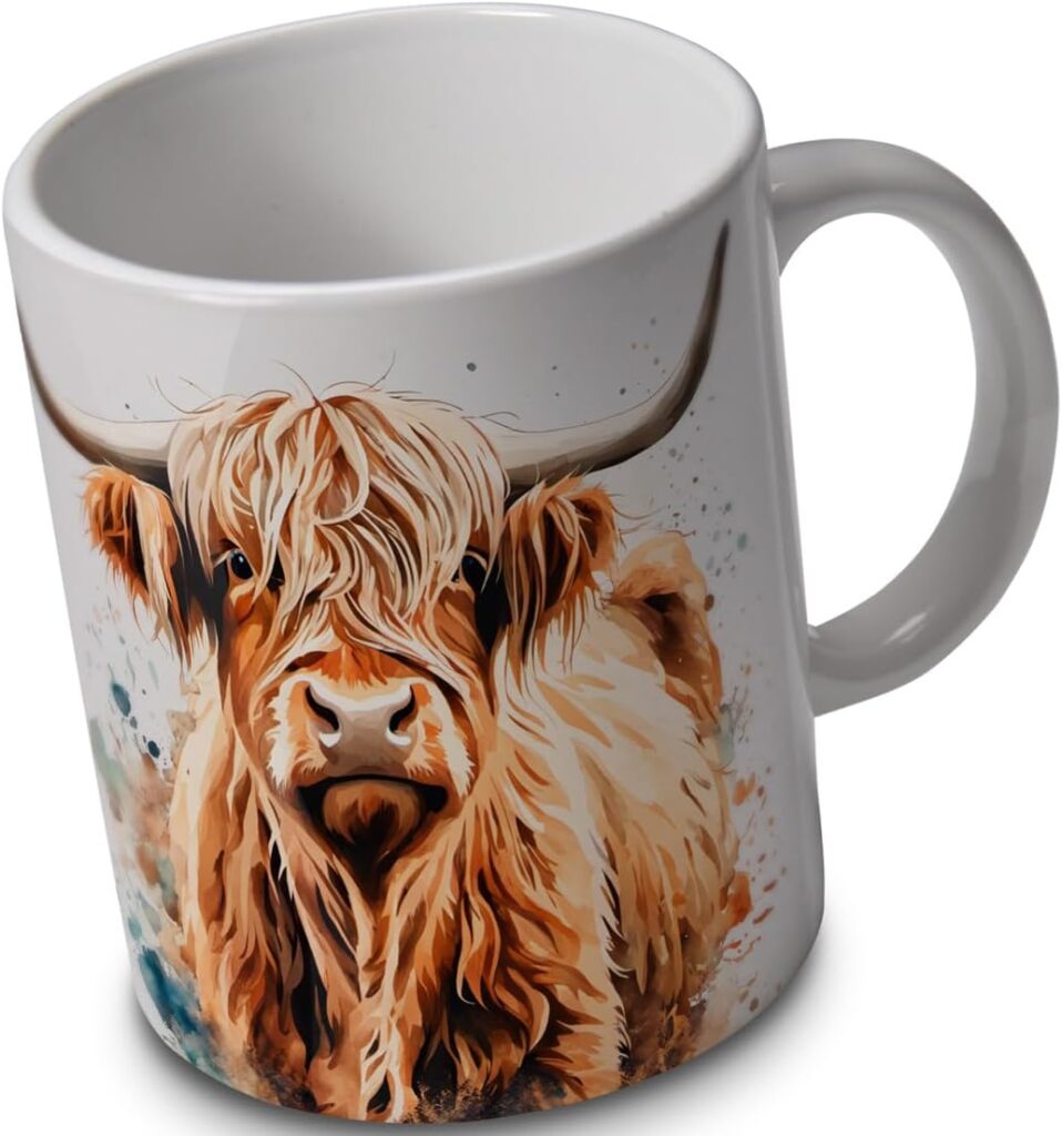 Highland Cow Heilan Coo Mug