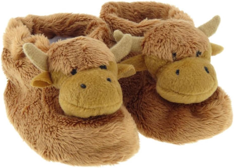 Scottish Highland Cow Baby Boots